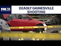 Gainesville shooting deemed random after man killed officers shot