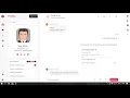 Dark and light mode responsive chat application template using bootstrap5