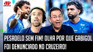 "ISSO É RIDÍCULO, cara! SAIU AGORA A INFORMAÇÃO de que o Gabigol foi DENUNCIADO no Cruzeiro por..."