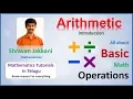 Arithmetic all about math operations by Shravan Jakkani Maths s in Telugu