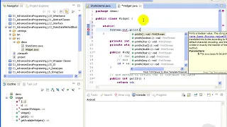 13 Advanced Java tutorial Static Data Methods Blocks