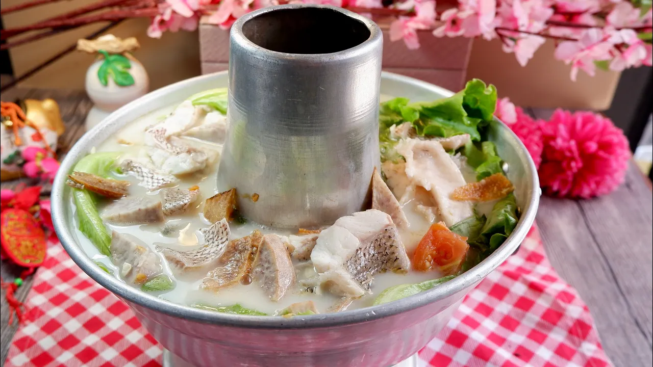 CNY Special! Secret to the Best Zi Char Fish Steamboat  Chinese Teochew Hot Pot Soup Recipe