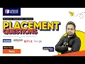 Week - 3 Crack Placement Questions of Companies like Microsoft Google more with Kartik Bhaiya