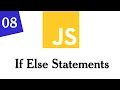 008-JavaScript Control Flow If Else if JavaScript For Beginners Somali