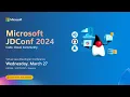 Microsoft JDConf 2024 Americas