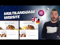 Falang Multi-language Website With Elementor