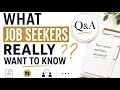 Salary CVs Interviews More Job Seeker Q A