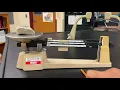 Triple Beam And Quadruple Beam balance tutorial