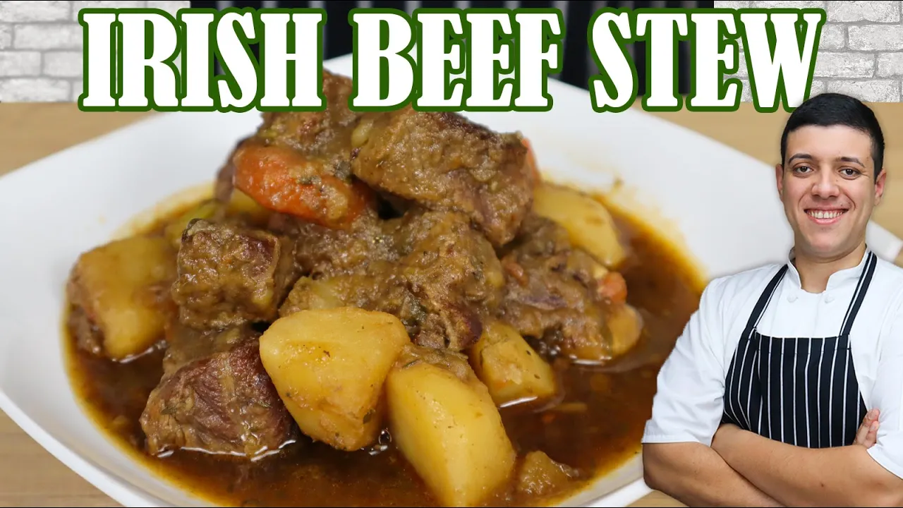 How to Make Irish Beef Stew   Beef and Guinness Stew by Lounging with Lenny