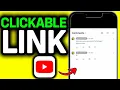WORKING 2026 How To Add Clickable Links To Your Youtube Comment ONLY WAY