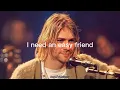 Nirvana - About a Girl (lyrics)
