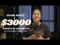 how much did i earn as a part-time tutor in university
