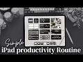 iPad Productivity Routine Plan Your Entire Month in 30 Minutes