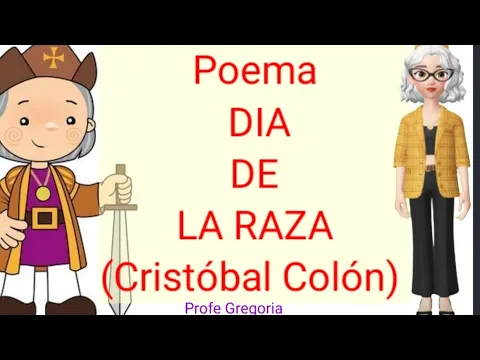 Download MP3 POEMA, DIA DE LA RAZA (encuentro entre culturas)Cristóbal Colón.