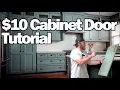 CHEAP and EASY Shaker Cabinet Doors and Drawers DIY HOW TO