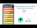 Display fetched API Data in RecyclerView in Our APP Todo App using RestAPI in Hindi