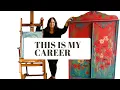 Selling Painted Furniture on Etsy How I Built A Career