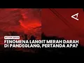 Lagu Fenomena langit merah darah, ini kata BMKG!