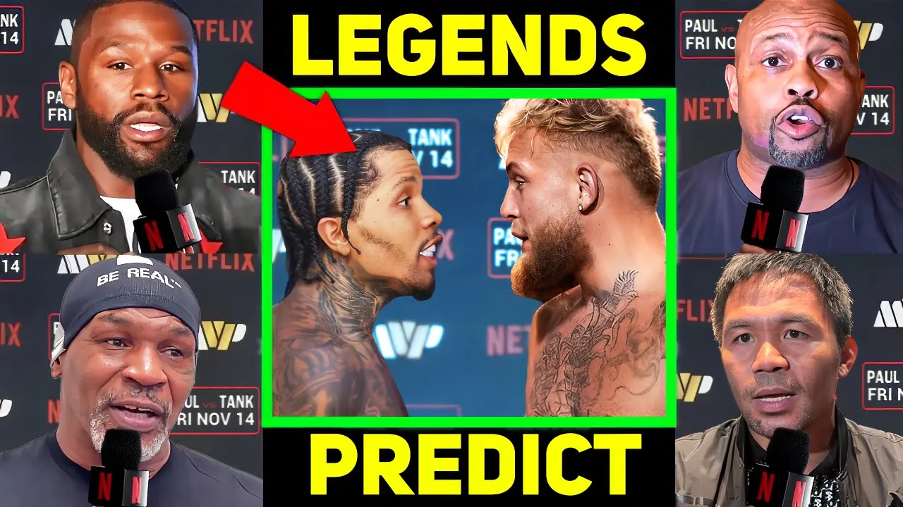Boxing Legends PREDICT Jake Paul VS Gervonta Davis..