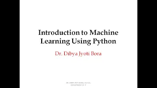 DATA VISUALIZATION TECHNIQUE PART-1 PRACTICAL MACHINE LEARNING USING PYTHON HISTOGRAM