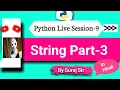String Part-3 pythonforbeginners python fullcourse python full course in hindi pythontutorial python