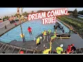 My biggest concrete pour EVER Awesome