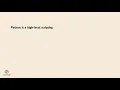 Class VIII Chapter-Operators Expression in python