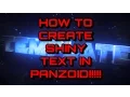 How To Get Shiny Text in Panzoid From Scratch Awesome Text Reflections
