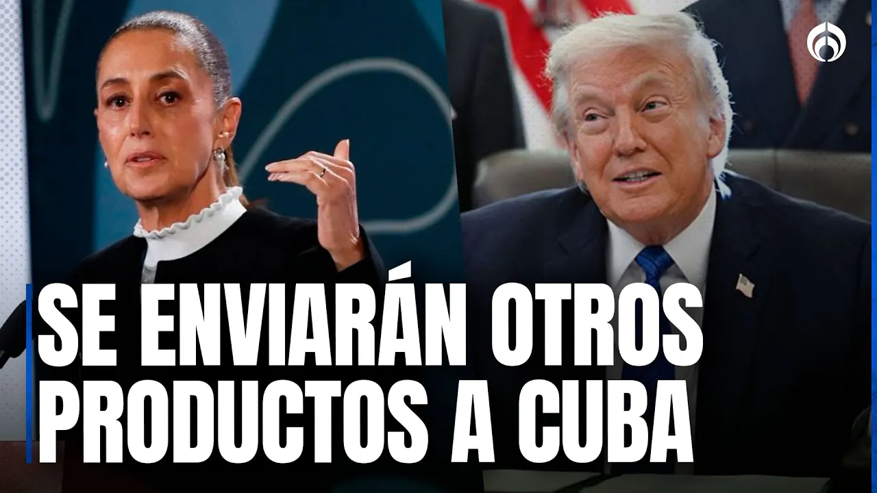 México seguirá enviando ayuda humanitaria a Cuba por una decisión soberana, asegura Sheinbaum: video thumbnail