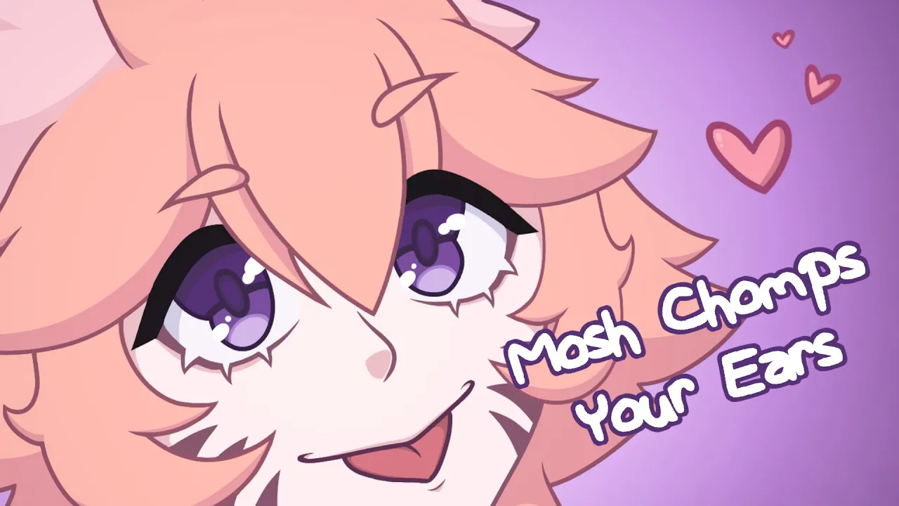 ASMR || Moshi Chomps Your Ears!~ (And other Mouth Sounds)