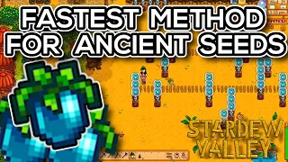 Getting Ancient Seeds FAST Fill out the Greenhouse in a Day - a Stardew Valley Guide