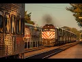RR - Metra Evening Rush Hour on The BNSF Racetrack