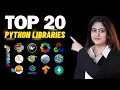 Top 20 Python Libraries You need to know in 2024