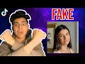 Reacting To The FAKE Charli D amelio Ellie Zeiler