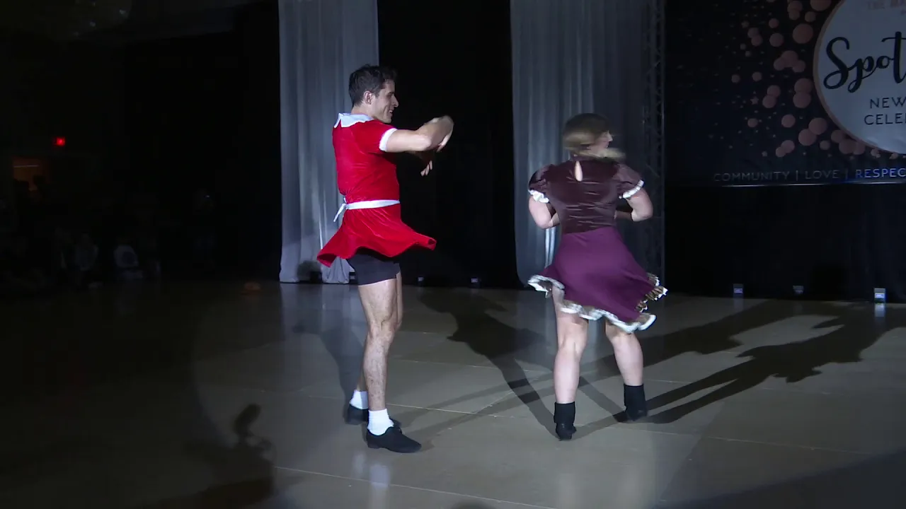 Spotlight New Years 2019 2020 Invitational Jack & Jill Classic Jesse Lopez & Ariel Peck
