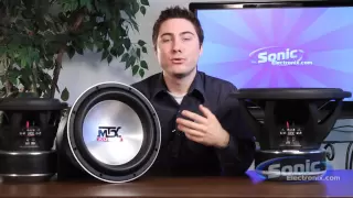 MTX 9500 Car Subwoofer - MTX Thunder 9500 Competition Subwoofers