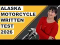 Alaska DMV Motorcycle Written Test 2026 50 Questions with Explained Answers