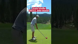 Scottie scheffler 2013 U S junior tour