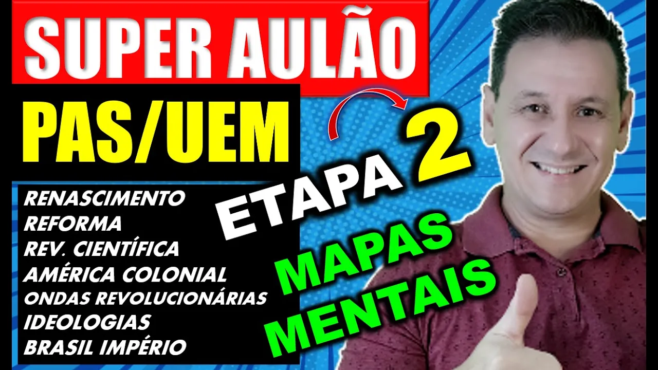 Aulão PAS UEM - Etapa 2 (Prof. Macari)