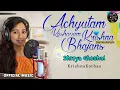 Download Lagu Achyutam Keshavan Krishna Damodaram by Shreya Ghoshal || Krishna Bhajan 🎧 | #krishna #bhajan #shreya