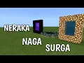 Lagu Minecraft | Cara Membuat Portal Neraka, Naga Dan Surga di Minecraft