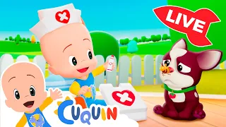 🔴 DIRECTO 🔴 Canciones infantiles y vídeos educativos de Cleo y Cuquín