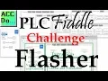 PLC Fiddle Flasher Challenge Solution - Compare Instruction