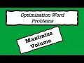 Optimization - Calculus