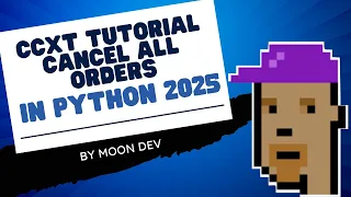 CCXT Quick Tutorial Cancel all your Conditional Orders STOPLOSS OR TAKE PROFIT by Moon Dev