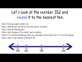 How to Round to the Nearest Ten and Hundred Using the Number Line Strategy - Grade 3 Math Skills