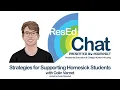 ResEdChat Ep 97 Strategies for Supporting Homesick Students with Colin Varnet
