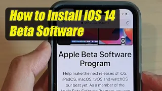 How To Install IOS 14 Beta Software Quick 