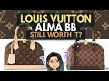 IS THE LOUIS VUITTON ALMA BB WORTH IT LV ALMA BB BAG REVIEW - IS THE ALMA STILL POPULAR
