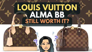 IS THE LOUIS VUITTON ALMA BB WORTH IT LV ALMA BB BAG REVIEW - IS THE ALMA STILL POPULAR